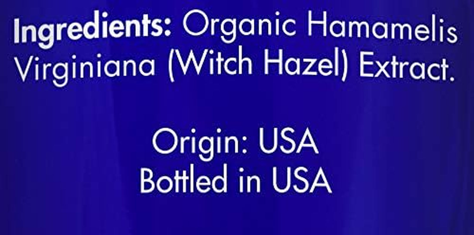 Witch Hazel, Organic – 100% Pure, Witch Hazel, for Face, Acne, Butt, Skin, Scalp, Hair, Body by , 4 OZ